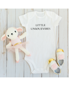 UNIØUE Vinyl Baby Grow